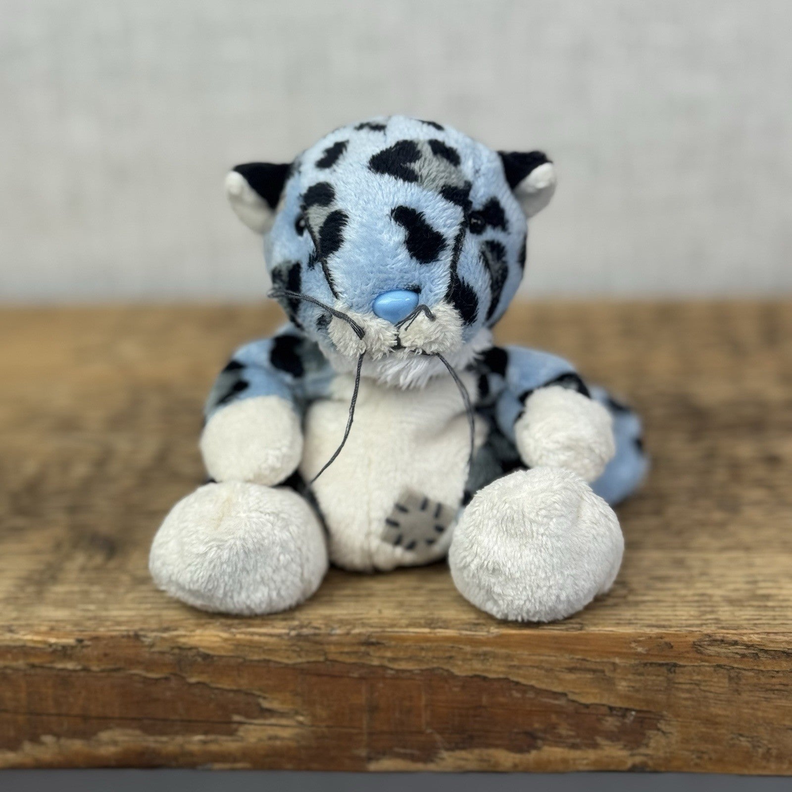 Blue Nose Friends Dash The Cheetah - Blue Spotty Wild Cat #130 Mini Beanie
