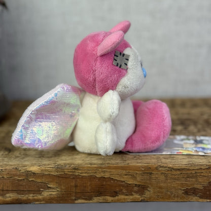 Blue Nose Friends Sasha MilkMoth #142 Limited Edition Pink Friend Beanie 5" NWOT