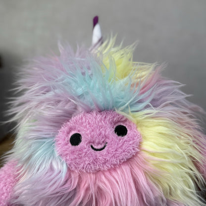 Russ Chloe The Cotton Candy BumBumz Plush Toy - Cotton Candy Plush Beanie 8" NWT