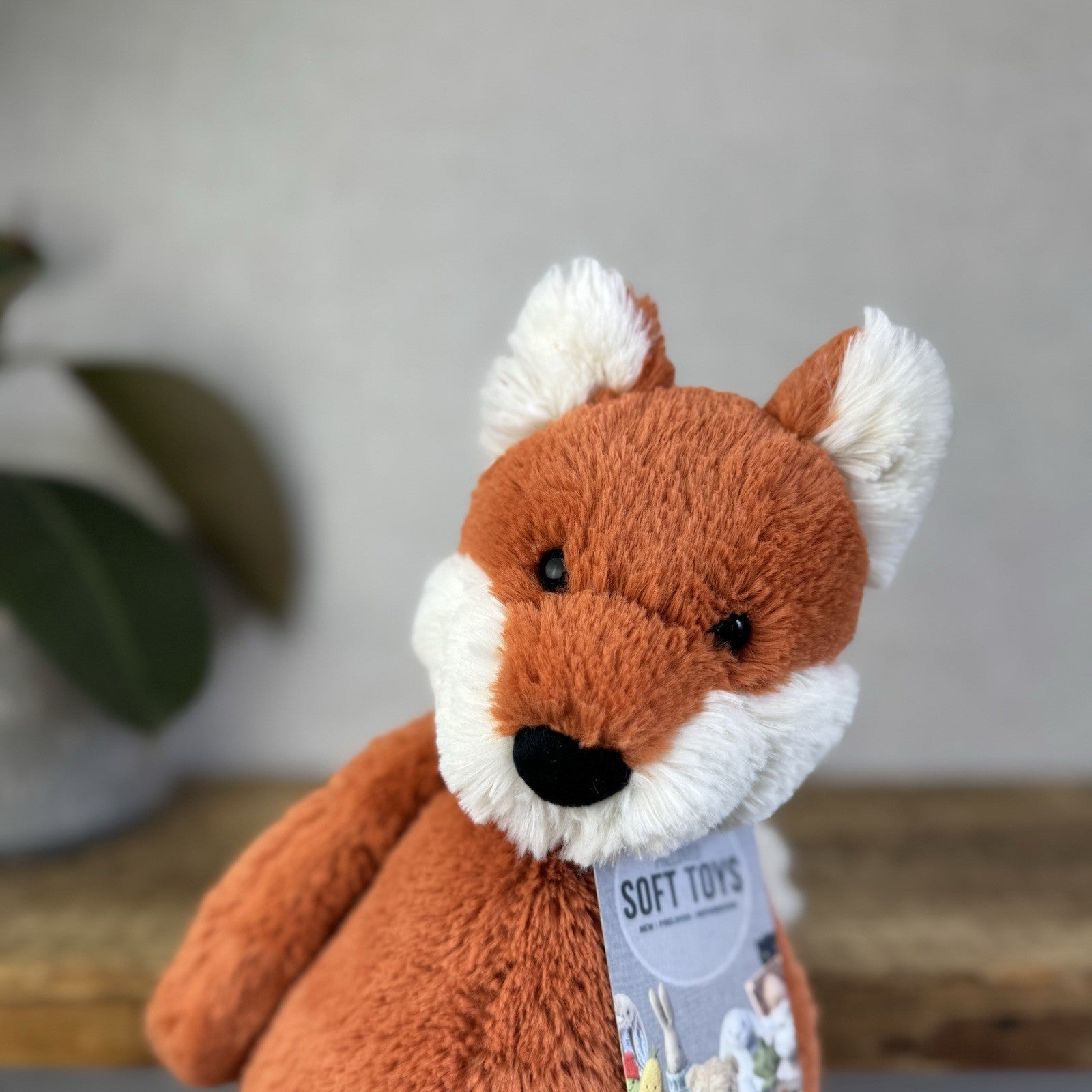 Jellycat Medium Bashful Fox Cub - Orange Fox Beanie Plush Retired 12” (#2)