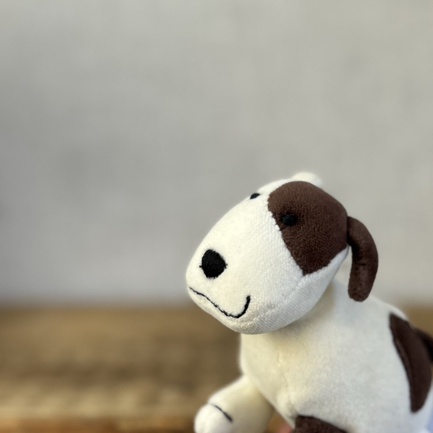 Jellycat Pocket Dog - Vintage Retired Tiny Suede Dog Puppy Mini Plush 4"