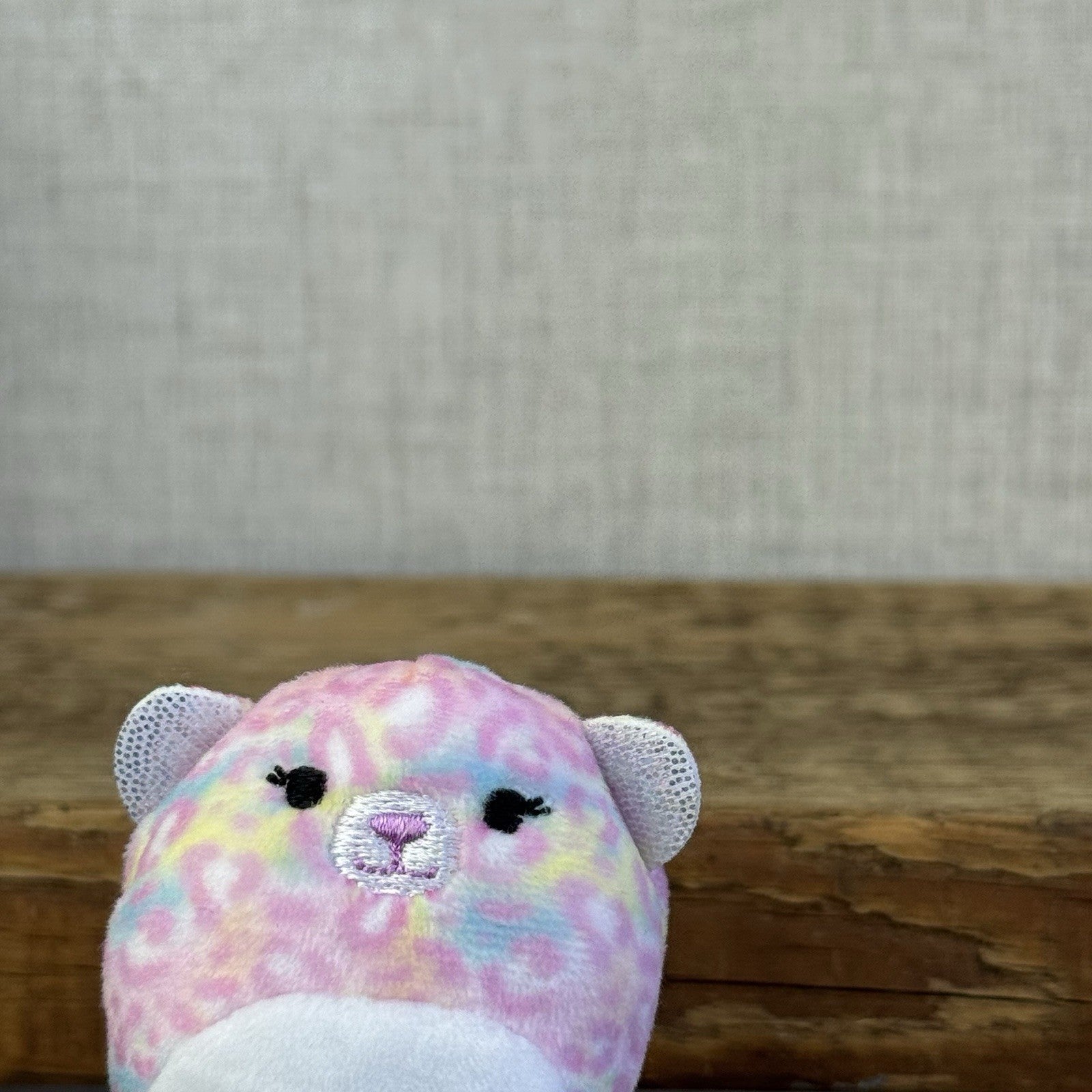 Squishmallow Squishville - Michaela Leopard Pink Plush  (Multi Buy Discount)