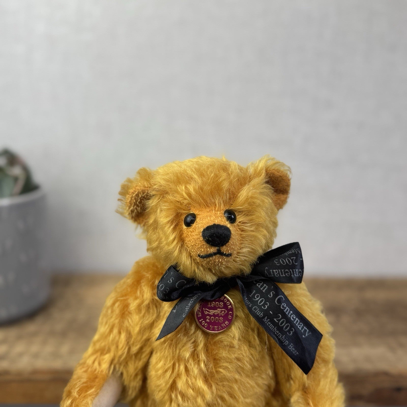 Deans Rag Book Bear - Centenary Bear With Tags & Medal Jointed Collectible Bear