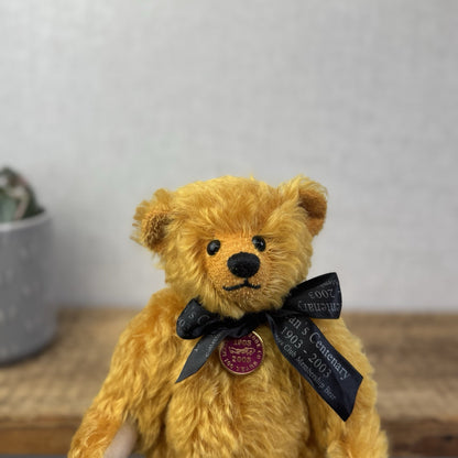 Deans Rag Book Bear - Centenary Bear With Tags & Medal Jointed Collectible Bear