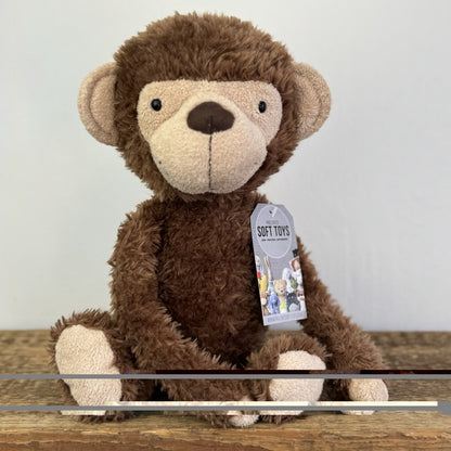 Jellycat Medium Vintage Monkey - Medium Brown Long Armed Monkey Rare 14"