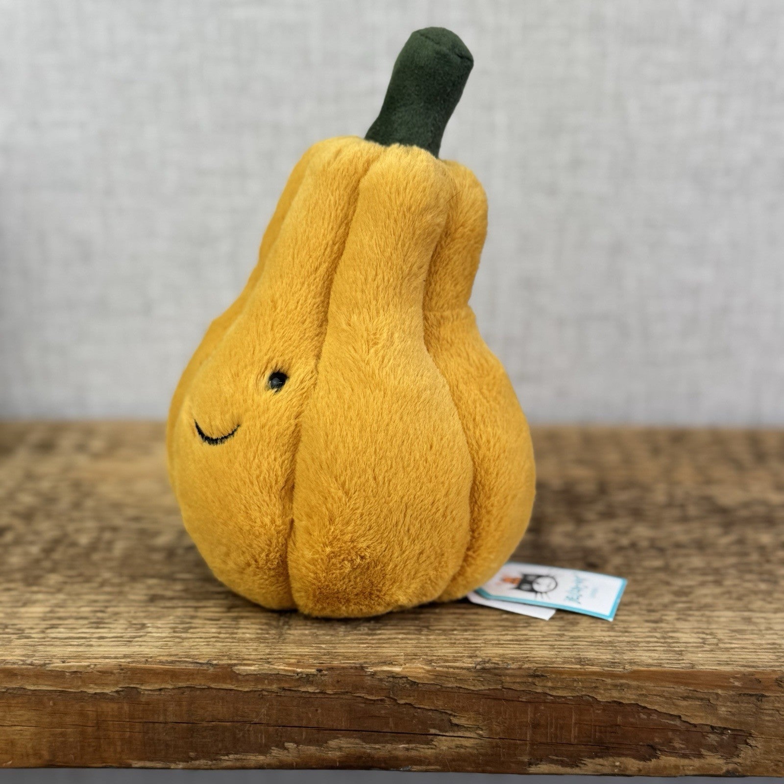 Jellycat Squishy Squash Vegetable Yellow - New With Tags Rare/retired 8”