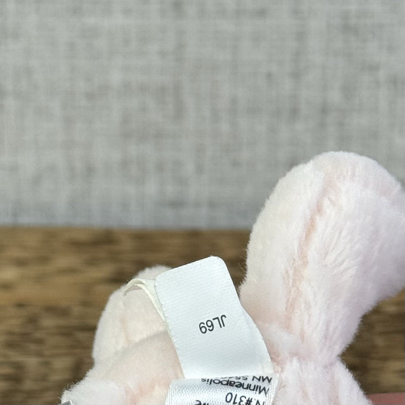 Jellycat Tiny Baby Pink Bashful Bunny - Tiny Pink Rabbit  Bunny 5”