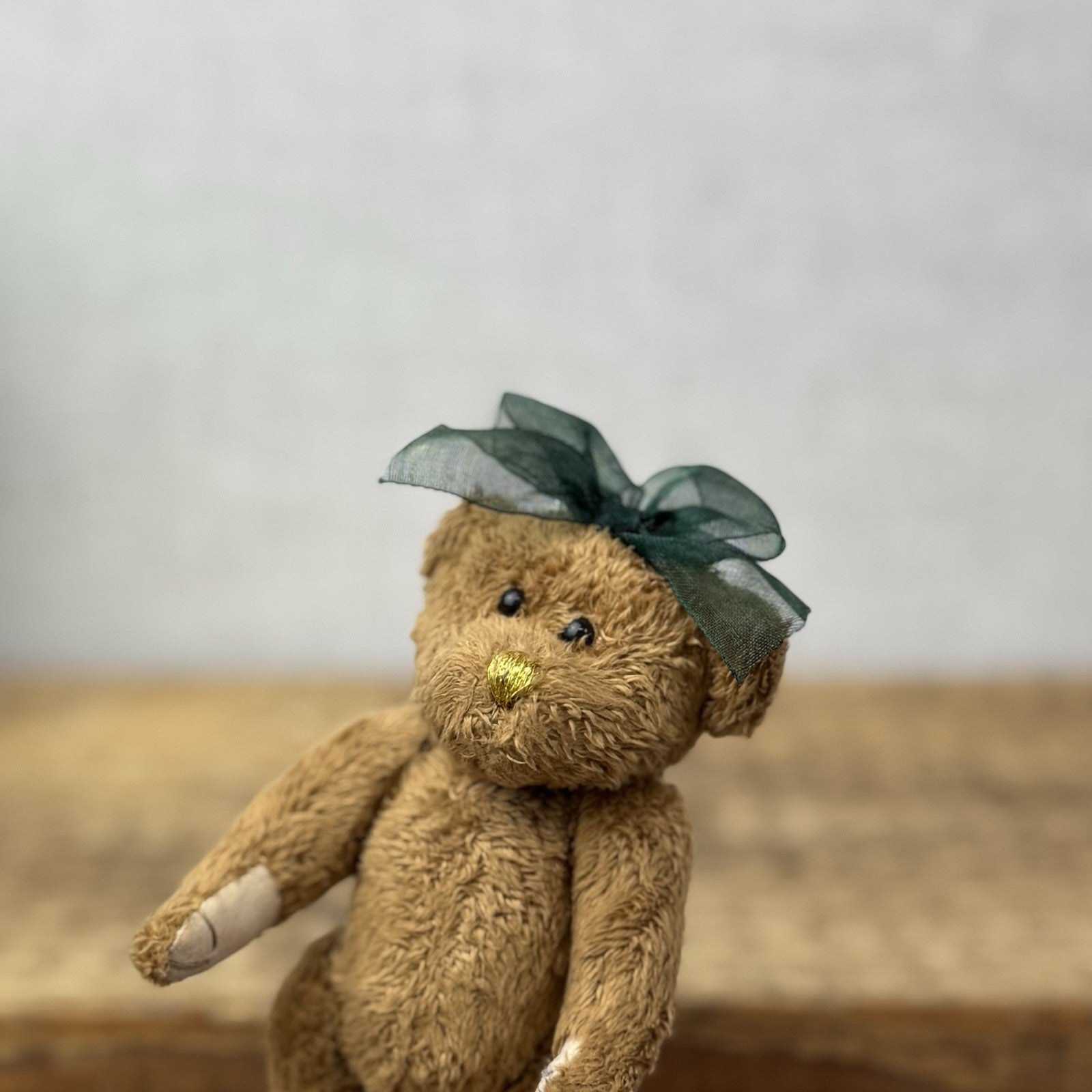 Miniature OOAK Shudehill Bear - 5 way Jointed Tiny Customised Teddy 5" NWOT