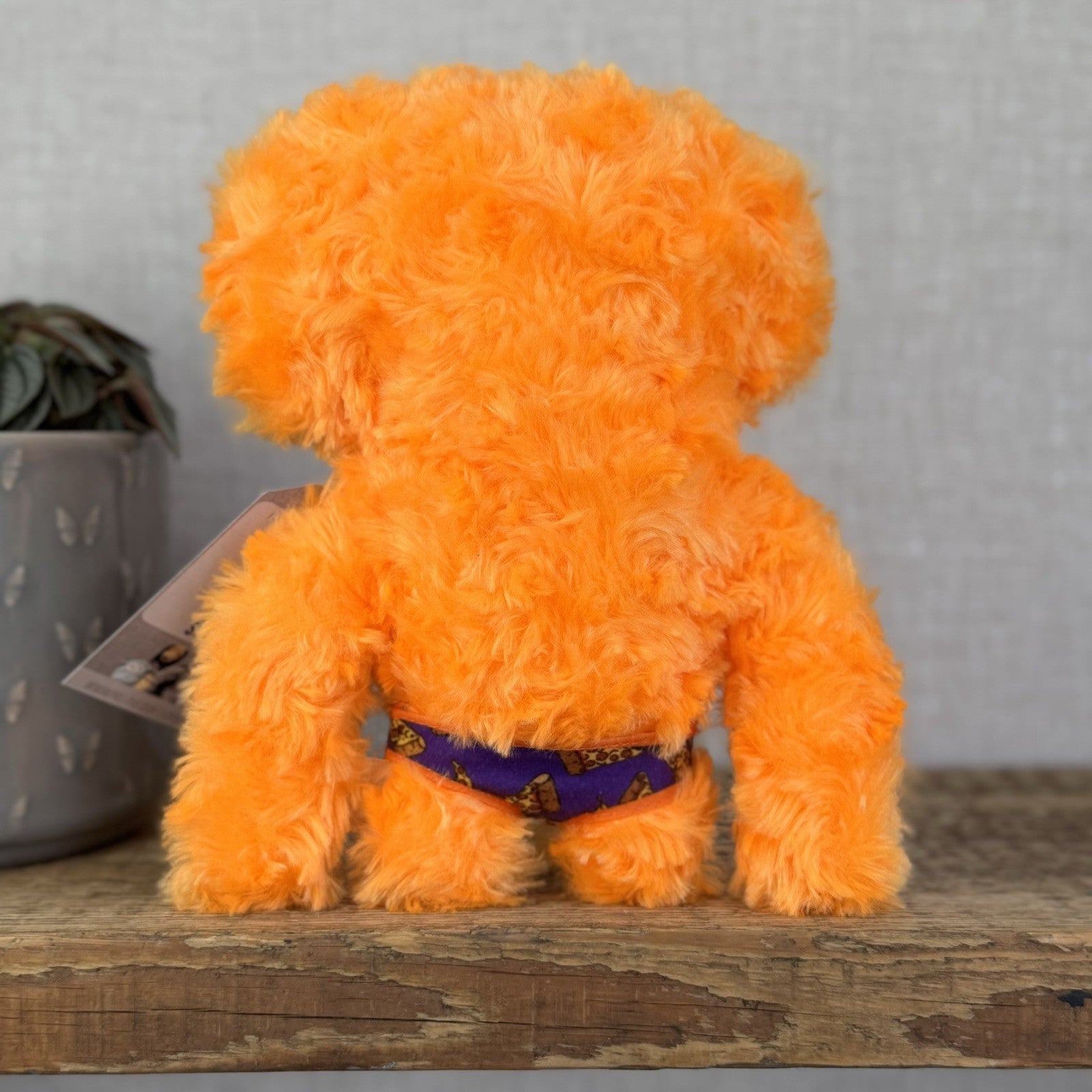 Fuggler Squidge Chaos Crew With Extra Pizza Budgie Smuggler Pants - Orange Plush
