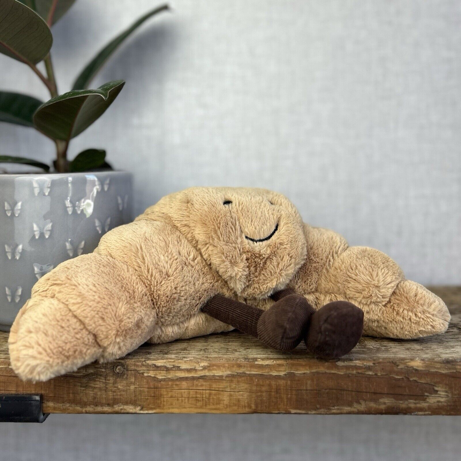 Jellycat Large Amuseable Croissant - Large Croissant Toy - Larger Pastry 12”