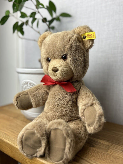 Vintage Steiff Plush Sitting Teddy 0205/35 - Vintage Steiff Teddy Bear Medium
