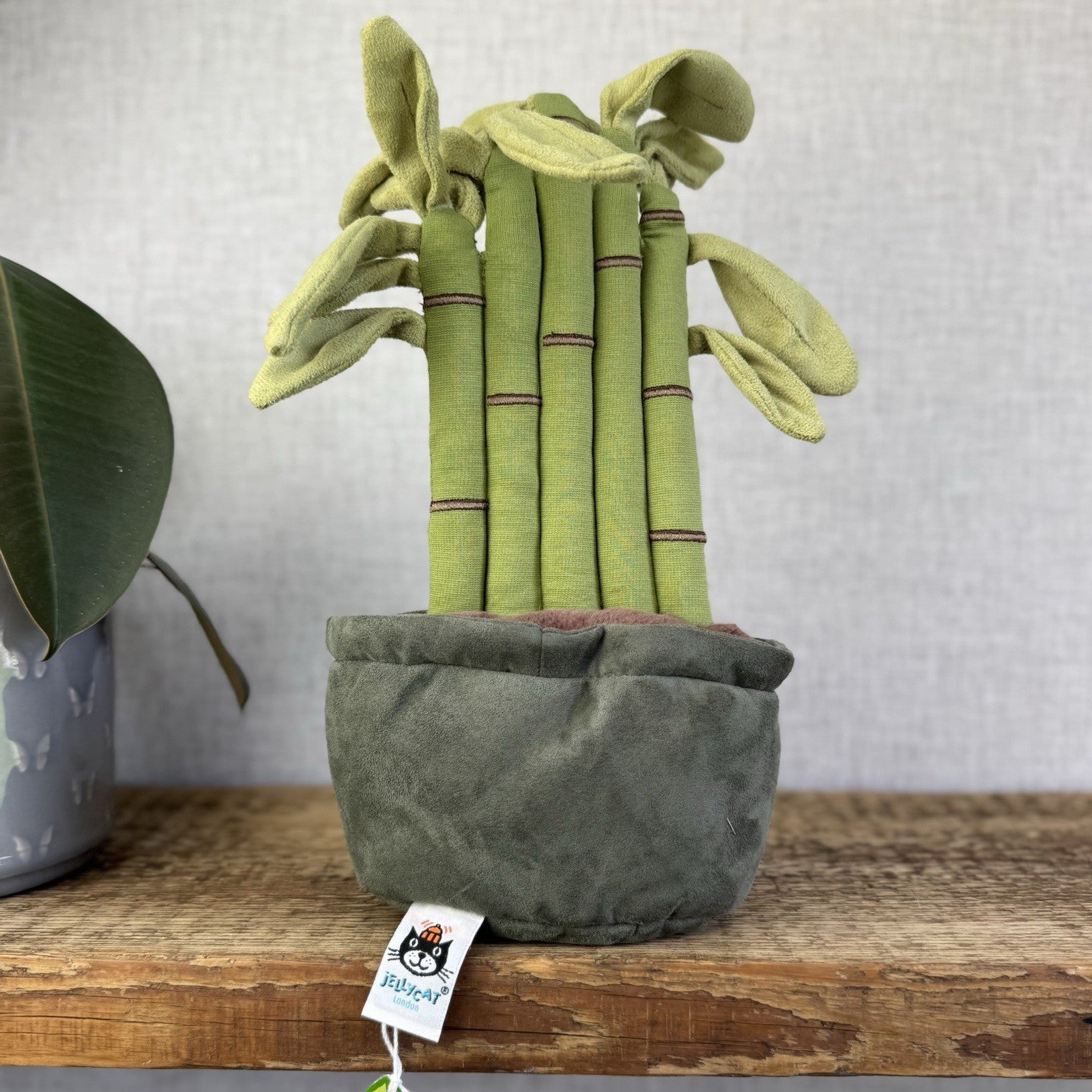 Jellycat Amuseable Potted Bamboo - Plant Soft Toy Display Plush Teddy 12"