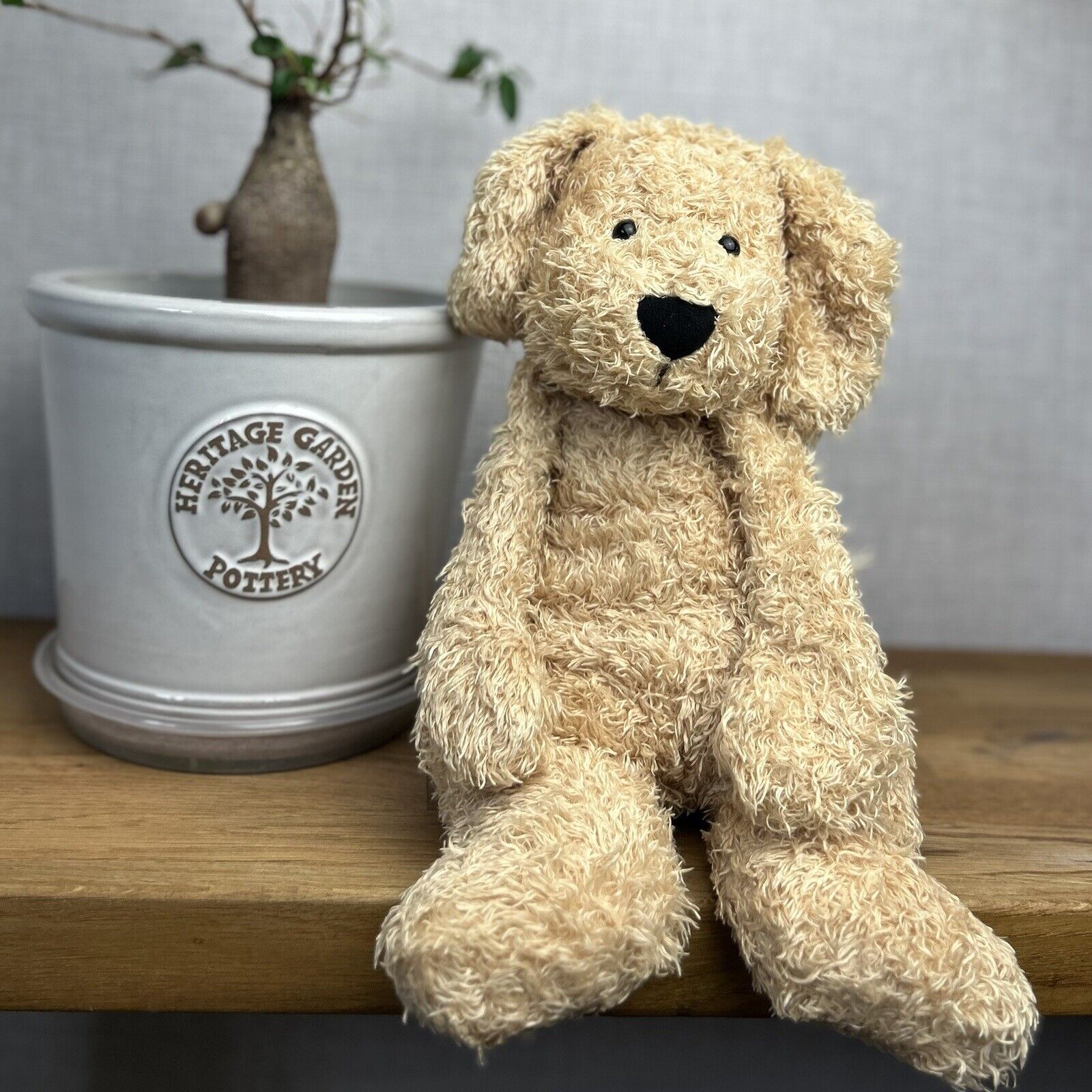 Jellycat Medium Bunglie Labrador - Golden Retriever Bunglie Medium 16"