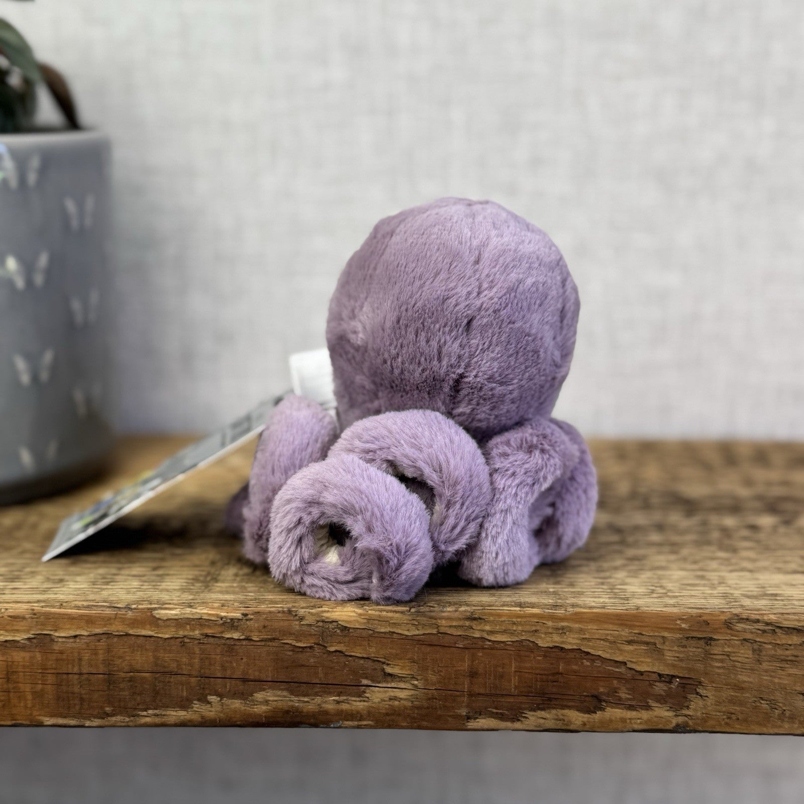 Jellycat Baby Maya Octopus - Mini Purple Octopus Plush Beanie Small Toy 5”