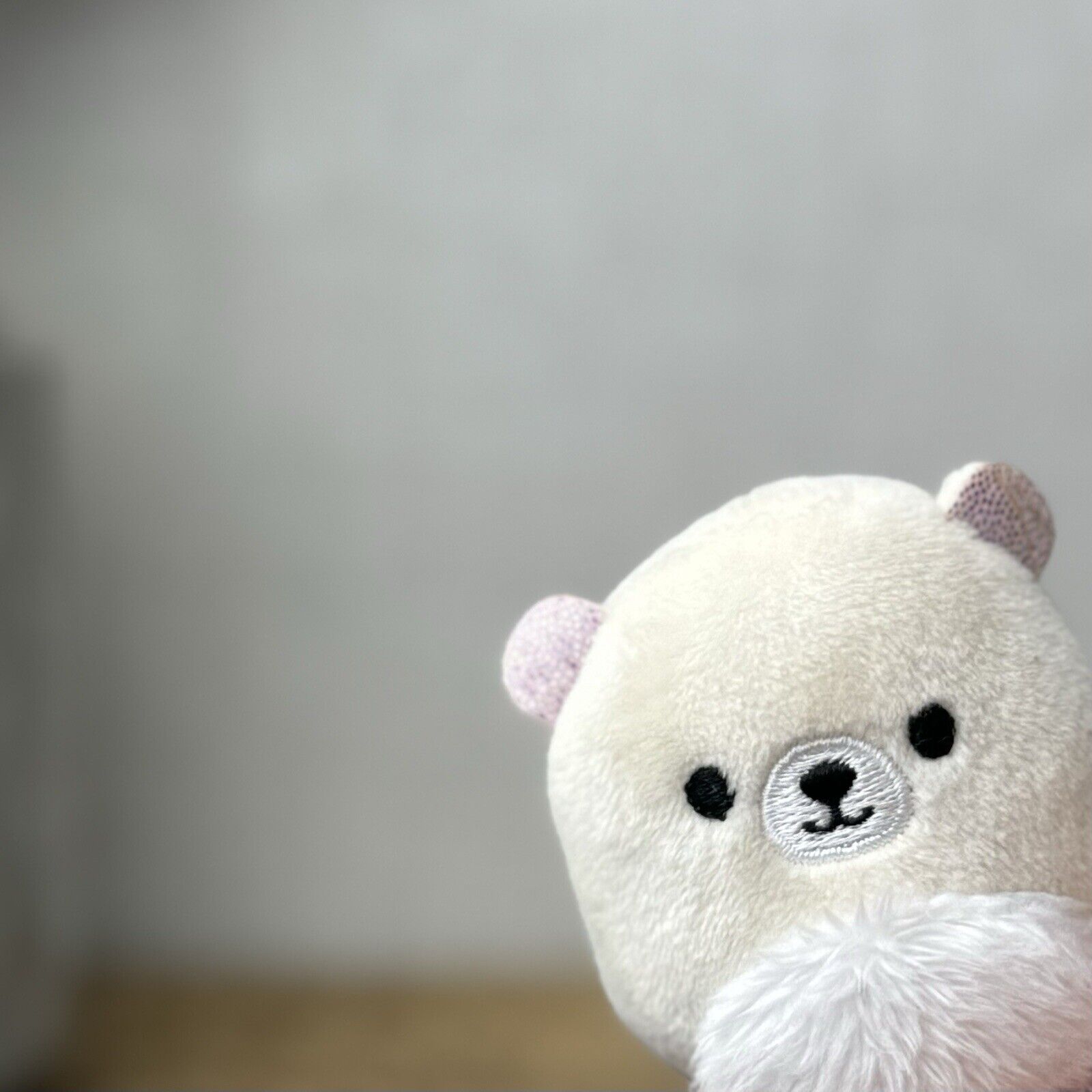 Squishmallow Squishville Mini Polar Bear Brooke - Tiny White Bear Squish 2"