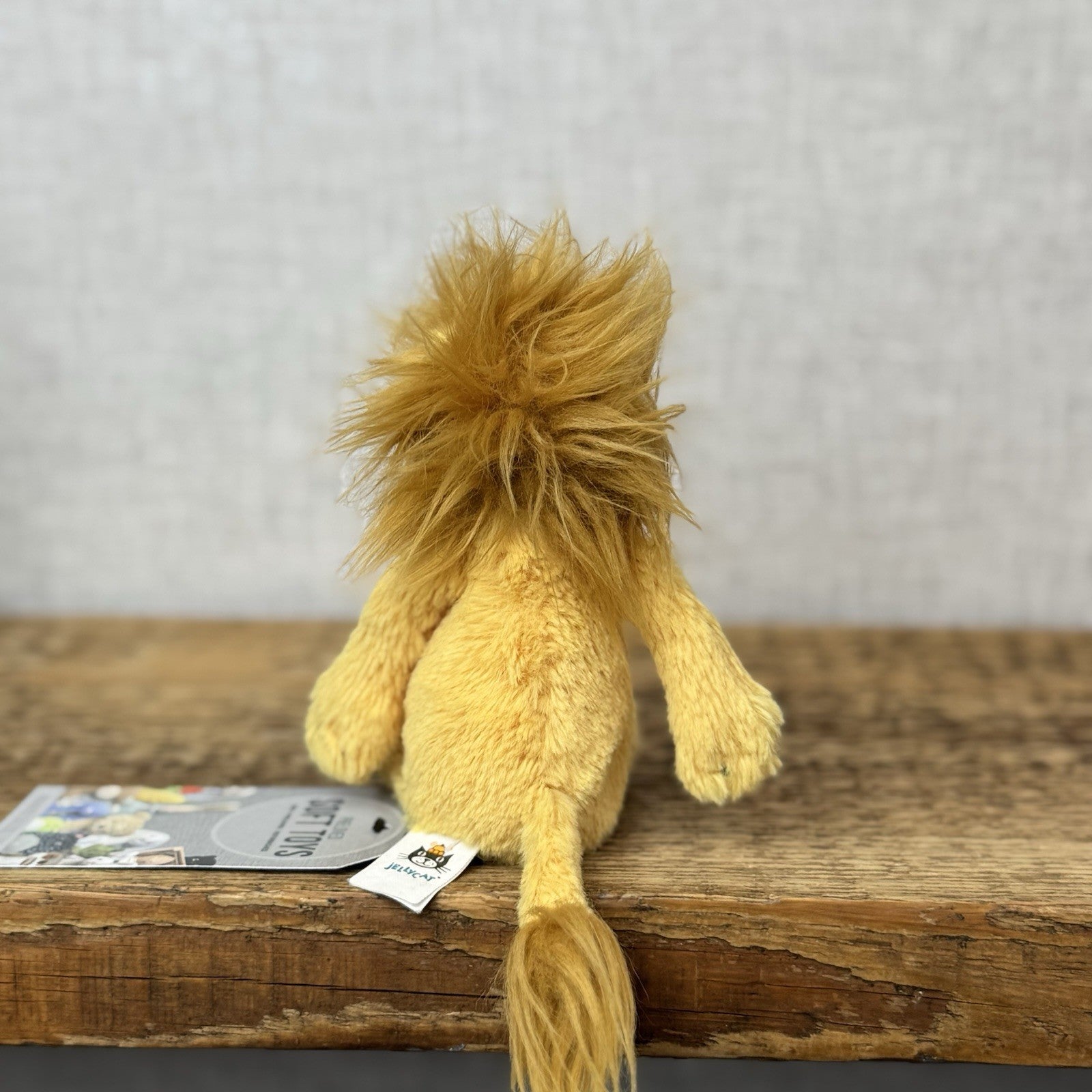 Jellycat Tiny Bashful Lion - Miniature Beanie Lion Retired Rare Small NWOT 6"
