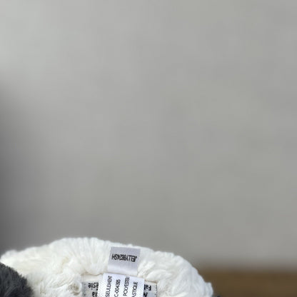 Jellycat Tuffet Panda - Panda Textured Beanie Plush Wild Animal Retired 12"