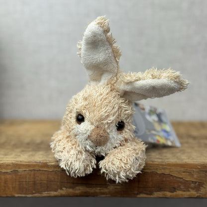 Bukowski Bears - Mini Vintage Floppy Beanie Bunny Rabbit Soft Toy Retired 8" 