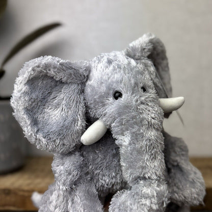Jellycat Knotty Elephant - Jellycat Large Grey Floppy Elephant Toy Vintage 14"