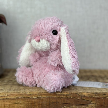 Jellycat Yummy Bunny Tulip - New Without Tags Small Pink Beanie Rabbit Plush 5"