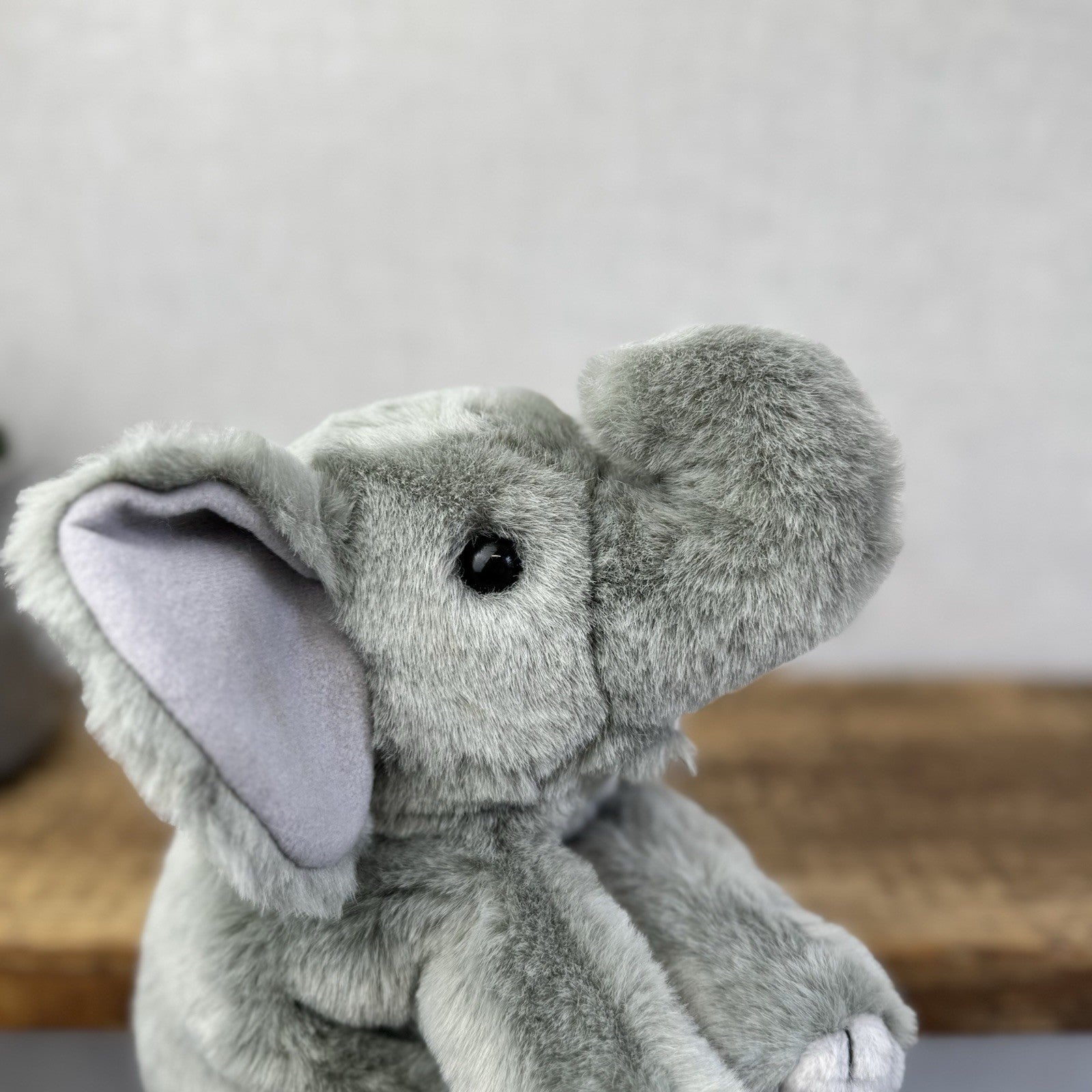 TY Classic Beanie Buddies Spout - Grey Beanbag Plush Elephant Grey 1997