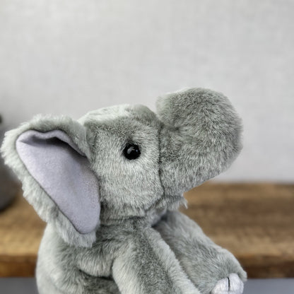 TY Classic Beanie Buddies Spout - Grey Beanbag Plush Elephant Grey 1997