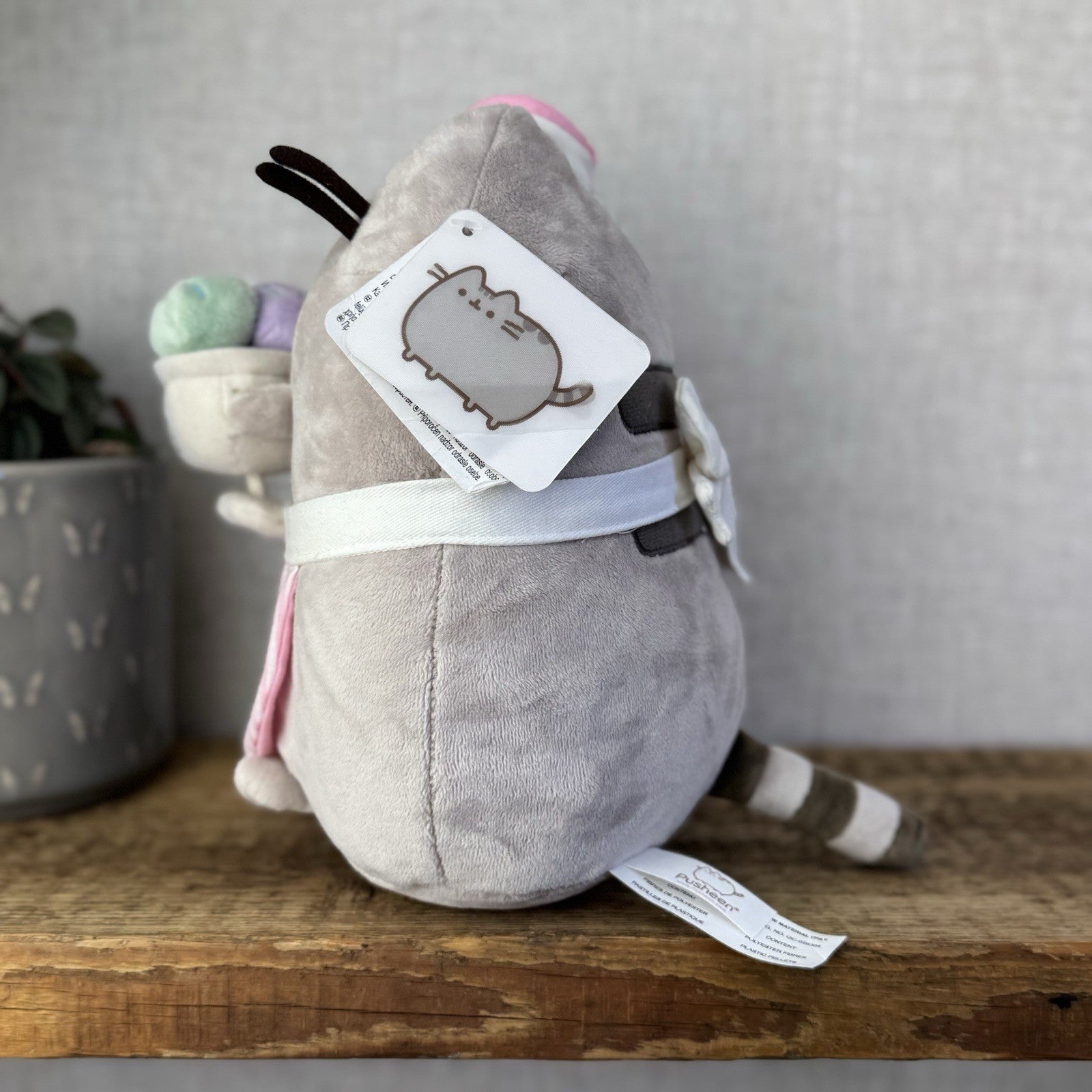 Pusheen Ice Cream Parlour Plush - Retired Claire’s Exclusive Pusheen With Tags