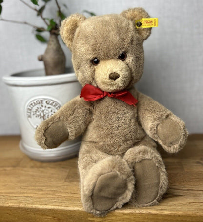 Vintage Steiff Plush Sitting Teddy 0205/35 - Vintage Steiff Teddy Bear Medium