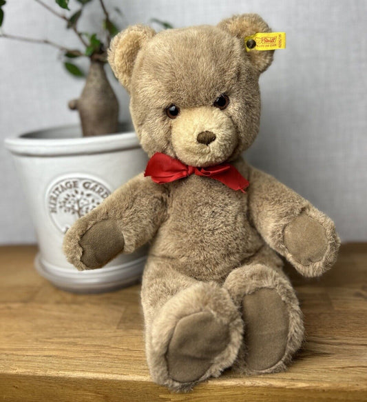 Vintage Steiff Plush Sitting Teddy 0205/35 - Vintage Steiff Teddy Bear Medium