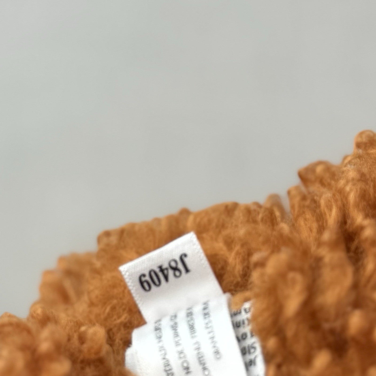 Jellycat Cooper Doodle Dog - Bronze Curly Haired Poodle Dog Beanie 10"