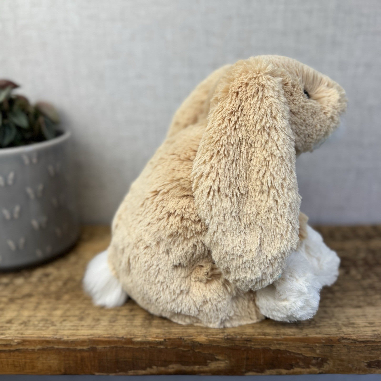 Jellycat Loppy Oatmeal Bunny - John Lewis Exclusive New With Tags Medium 12"
