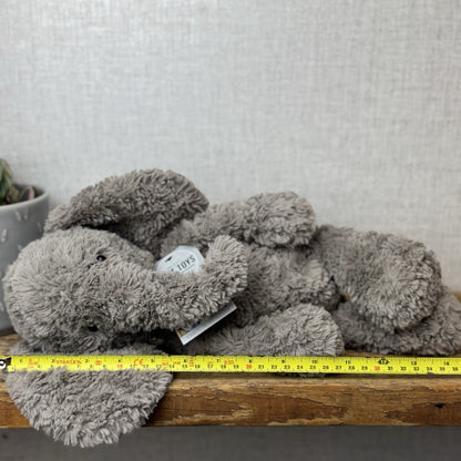 Jellycat Medium Mumble Elephant - Medium Dark Grey Jellycat Elephant 14"