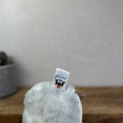 Jellycat Medium Bashful Owl Chick - Birch Grey Colouring Owl Soft Toy Medium 9"