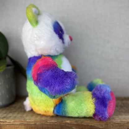 Build A Bear Pop Of Colour Panda Bear 16” Tie Dye Panda BAB Retired 2014