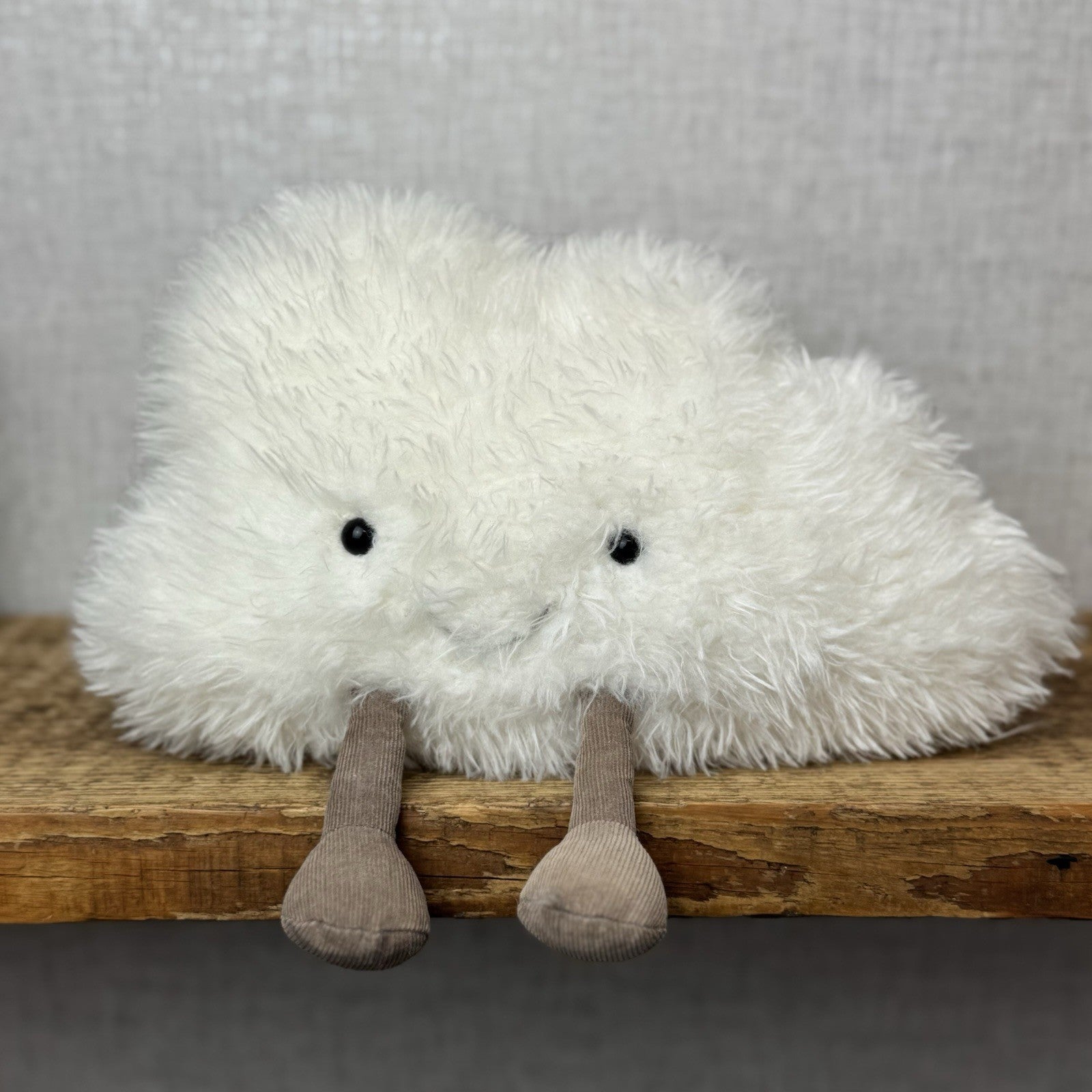 Jellycat Medium Amuseable Cloud Retired Rare Soft Toy Weather Decor Plush Beanie