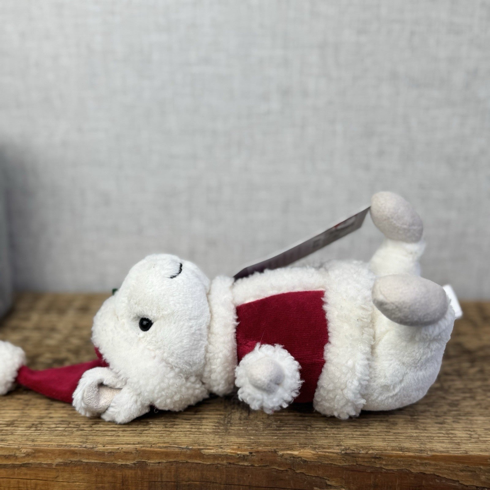 Jellycat Merry Mouse - Mouse In Santa Outfit Retired Christmas Mouse 8"
