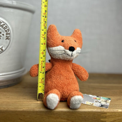 Jellycat Small Noodle Fox - Small Red Fox Chunky Tail - Small Retired Fox 7”