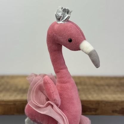 Jellycat Fancy Flamingo - Pink Ballerina Flamingo With Tags (imperfect Tags)