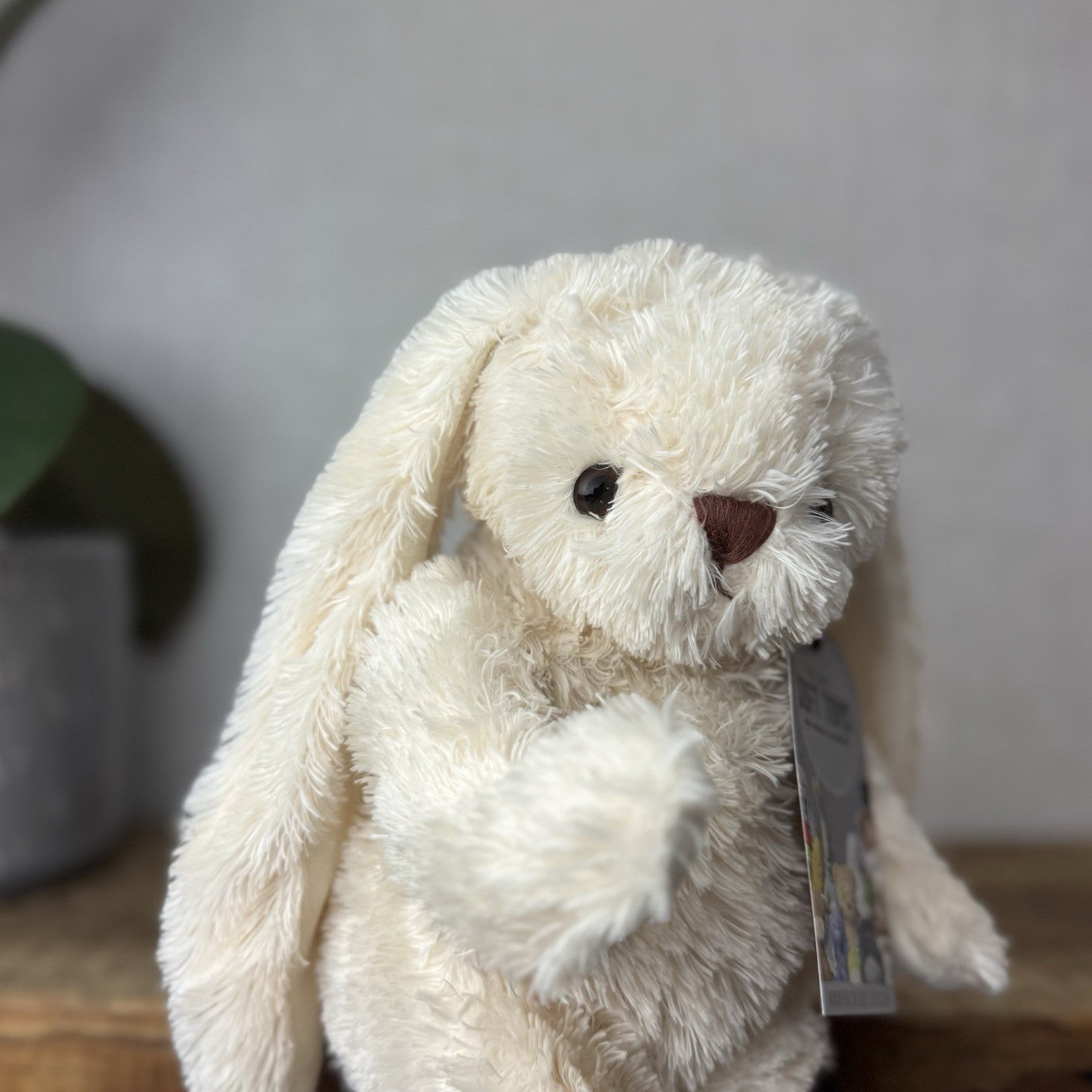 Barbara Bukowski - Vintage 3 Way Jointed Rabbit Floppy Beanie Bunny Long Ears