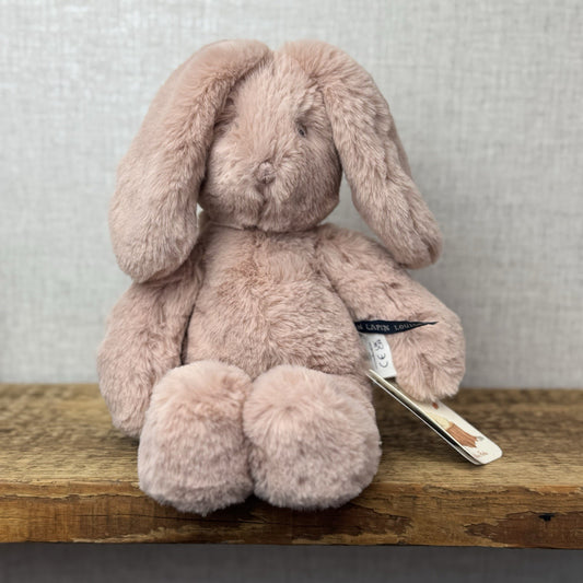 Moulin Roty Louison Pink Bunny - New With Tags Super Soft Dusty Pink Rabbit