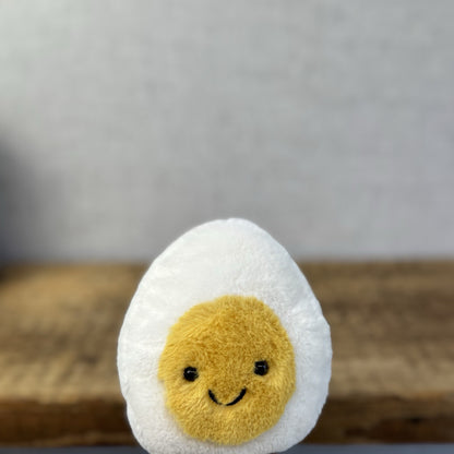 Jellycat Amuseable Happy Boiled Egg - Little Egg With Feet Soft Toy Beanie Plush