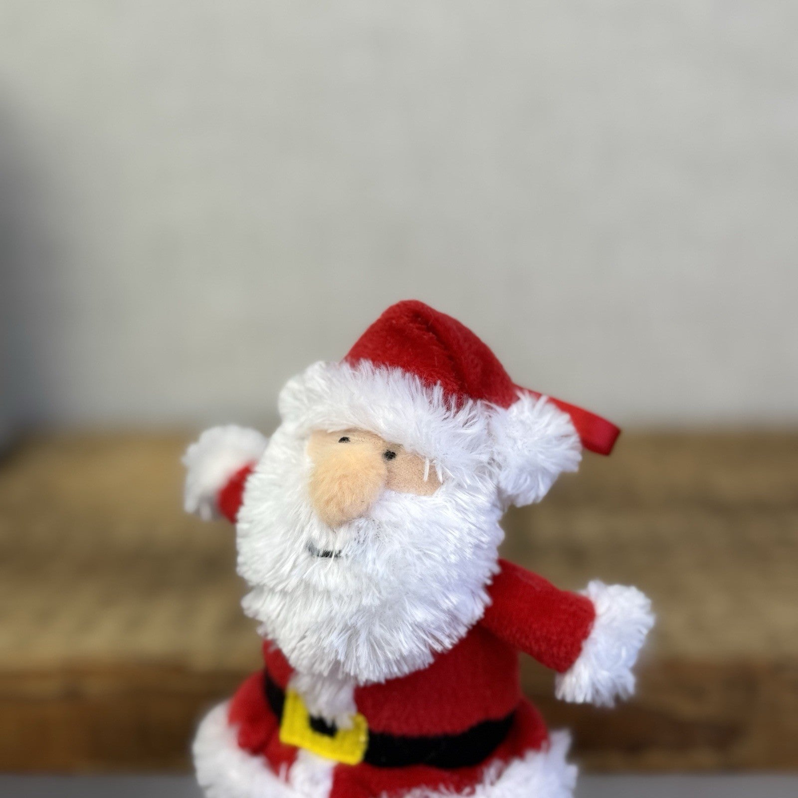 Marks & Spencers Mini Santa Hanging - Vintage Miniature Father Christmas M&S 4"
