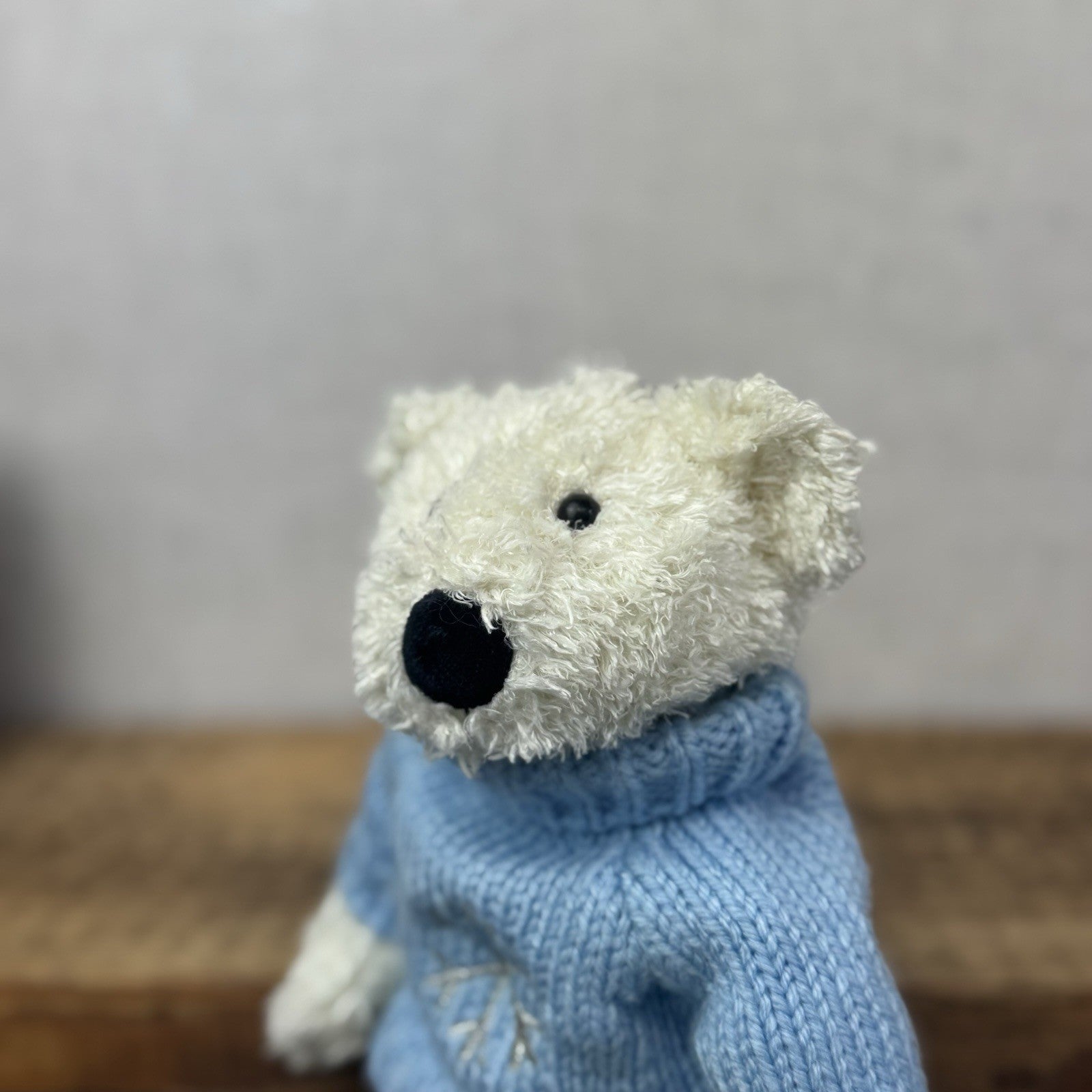Jellycat Small Winter Tumbler Bear - Bunglie Style Bear Beanie Plush 11" Small