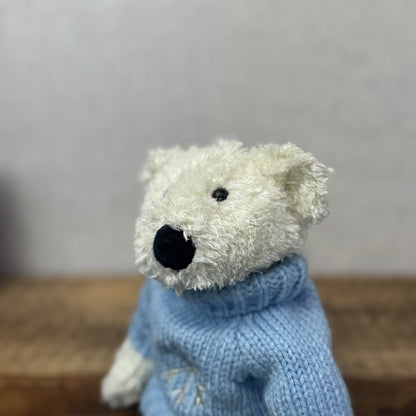 Jellycat Small Winter Tumbler Bear - Bunglie Style Bear Beanie Plush 11" Small