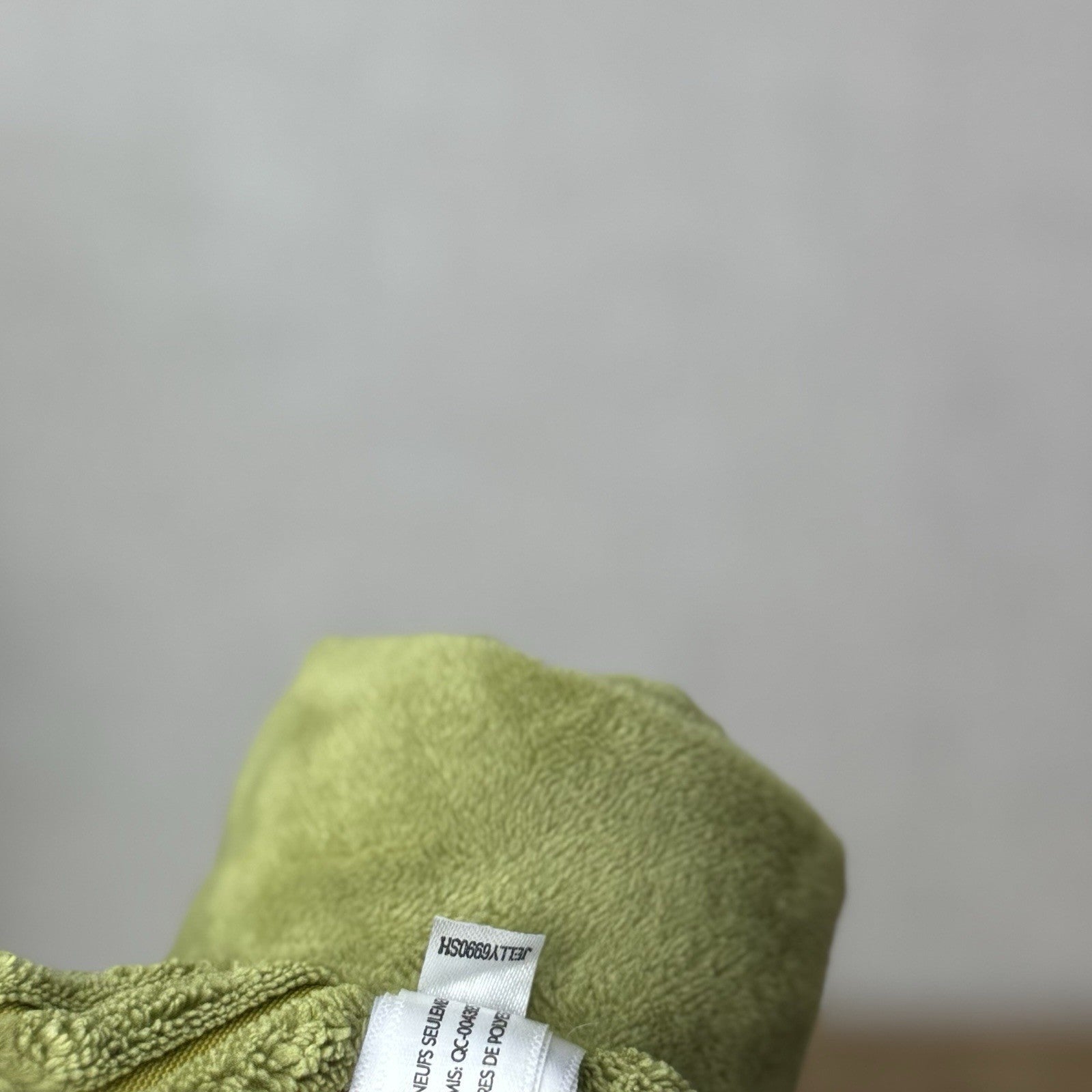 Jellycat Beech Leaf Soother - Green Leaf Neutral Baby Soother Comforter NWOT 