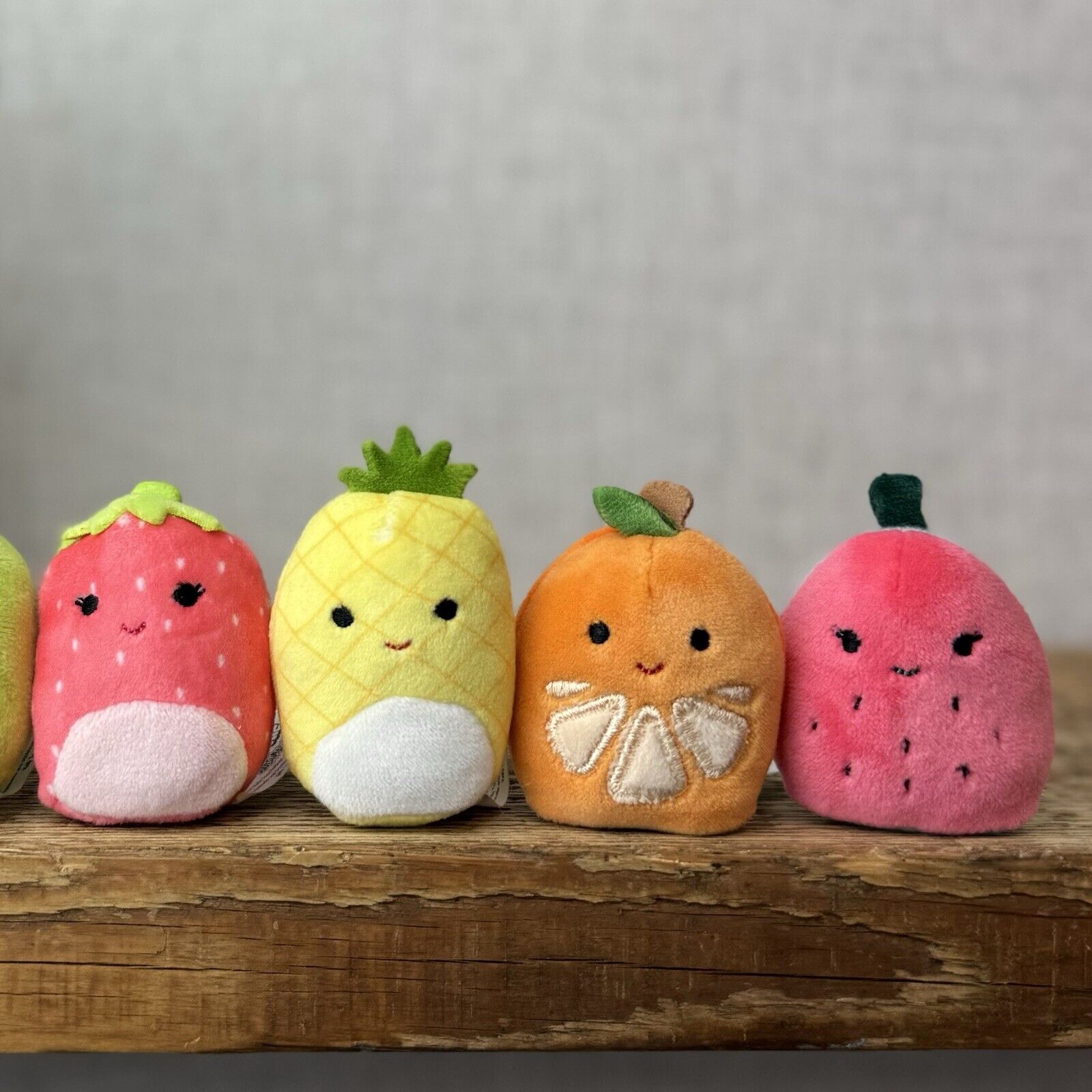 Squishmallow Squishville - Fruit Squad, Apple, Melon, Pineapple Etc 2”