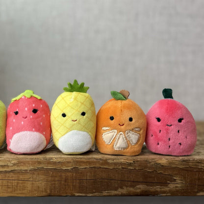 Squishmallow Squishville - Fruit Squad, Apple, Melon, Pineapple Etc 2”