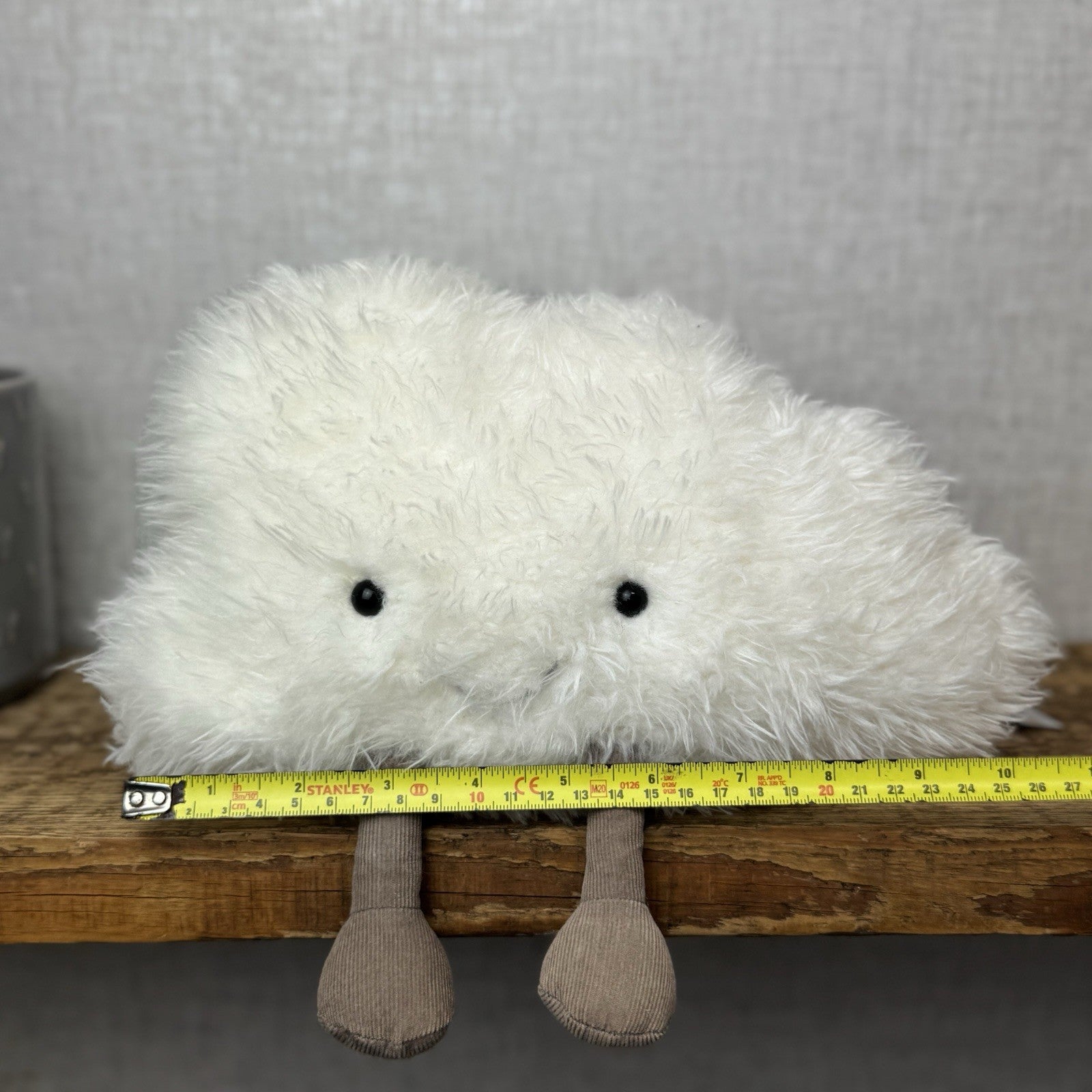 Jellycat Medium Amuseable Cloud Retired Rare Soft Toy Weather Decor Plush Beanie