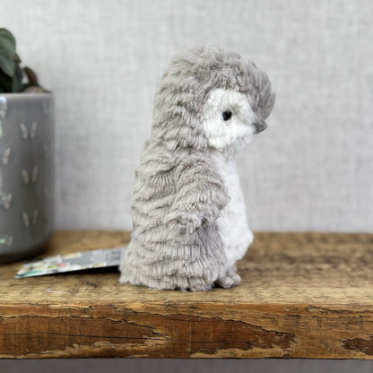 Jellycat Small Ditzi Penguin - Small Grey/Silver Beanie Penguin Plush 8"