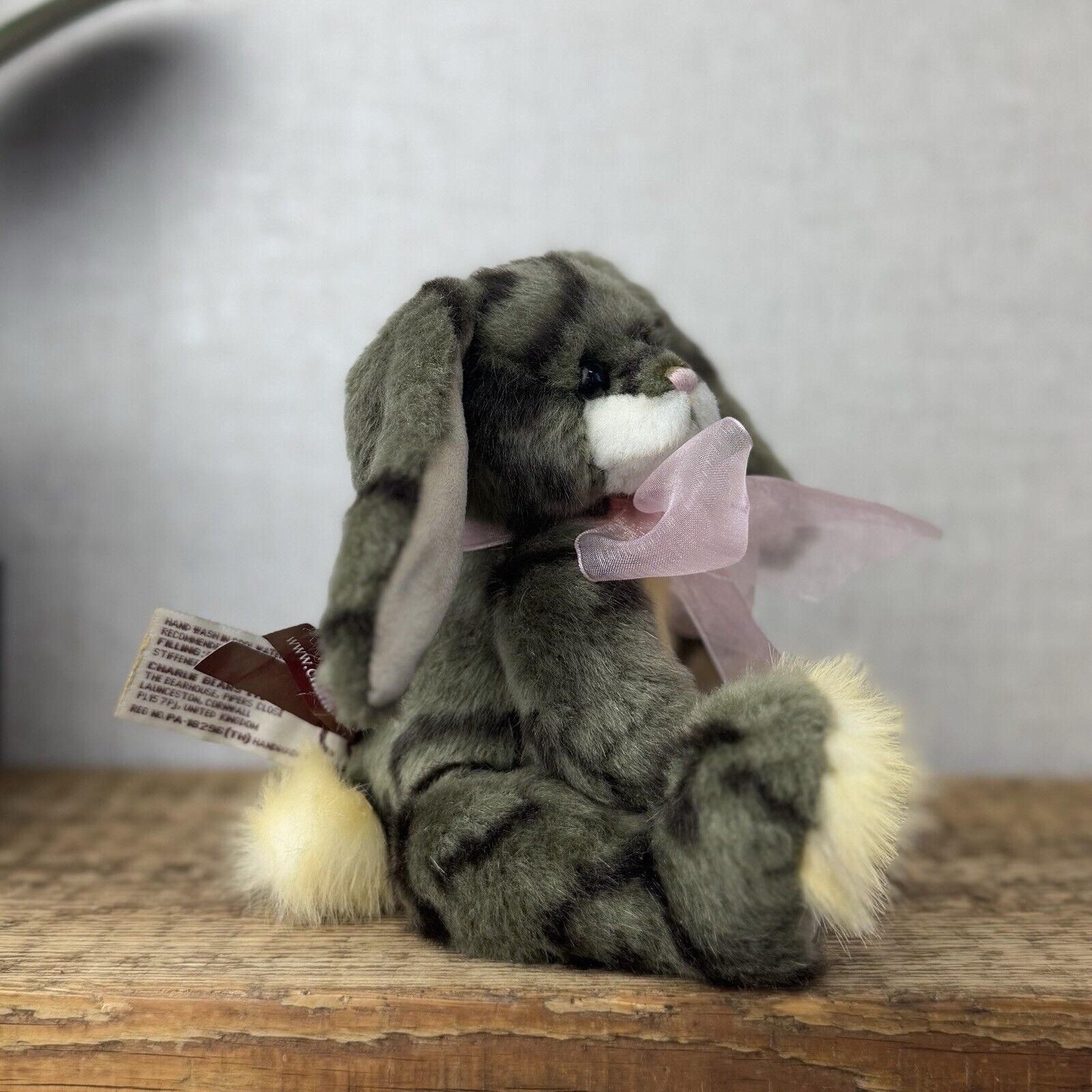 Charlie Bear Bunya - Small Rabbit Plush Collection Isabelle Lee - CB192023C 9”